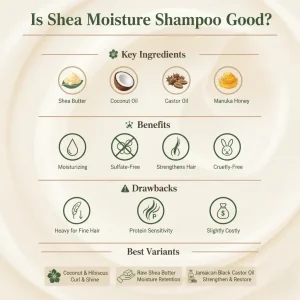 Variations of Shea Moisture Shampoo