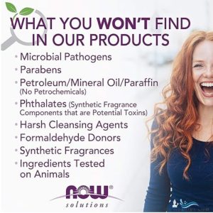 what you won't find in our product 