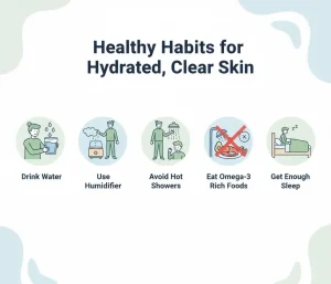 healthy habits for clear skin