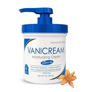 Vanicream Moisturizing Skin Cream with Pump Dispenser