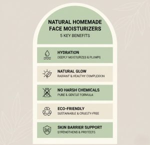 benefits Natural Moisturiser