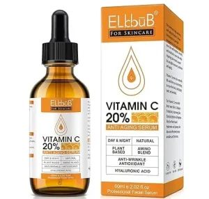 Premium 20% Vitamin C Serum with Hyaluronic Acid