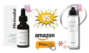 Minimalist 5% Serum vs COSRX 6X serum