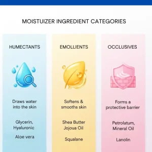 moisturizers ingridient