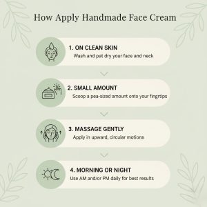 How to Use Handmade Face Cream